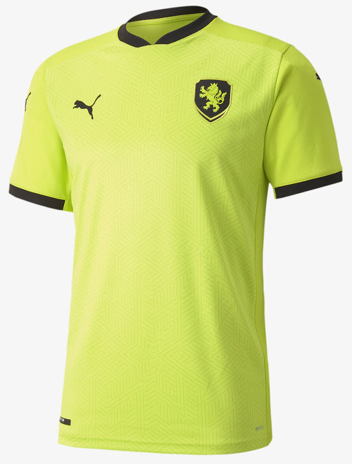  Camisa oficial Puma Seleção da República Tcheca 2020 2021 II jogador
